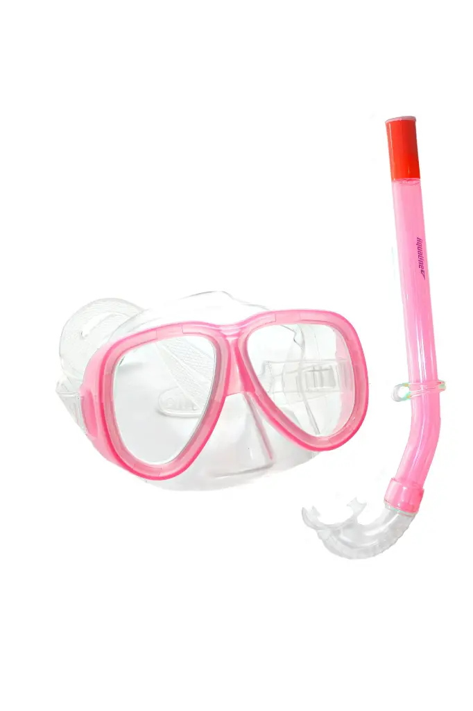 FIRST DIVE SNORKEL SET PINK.webp
