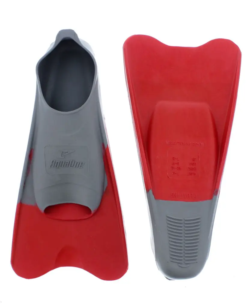 AQUALINE TRAINING FINS 7-8 RED.webp
