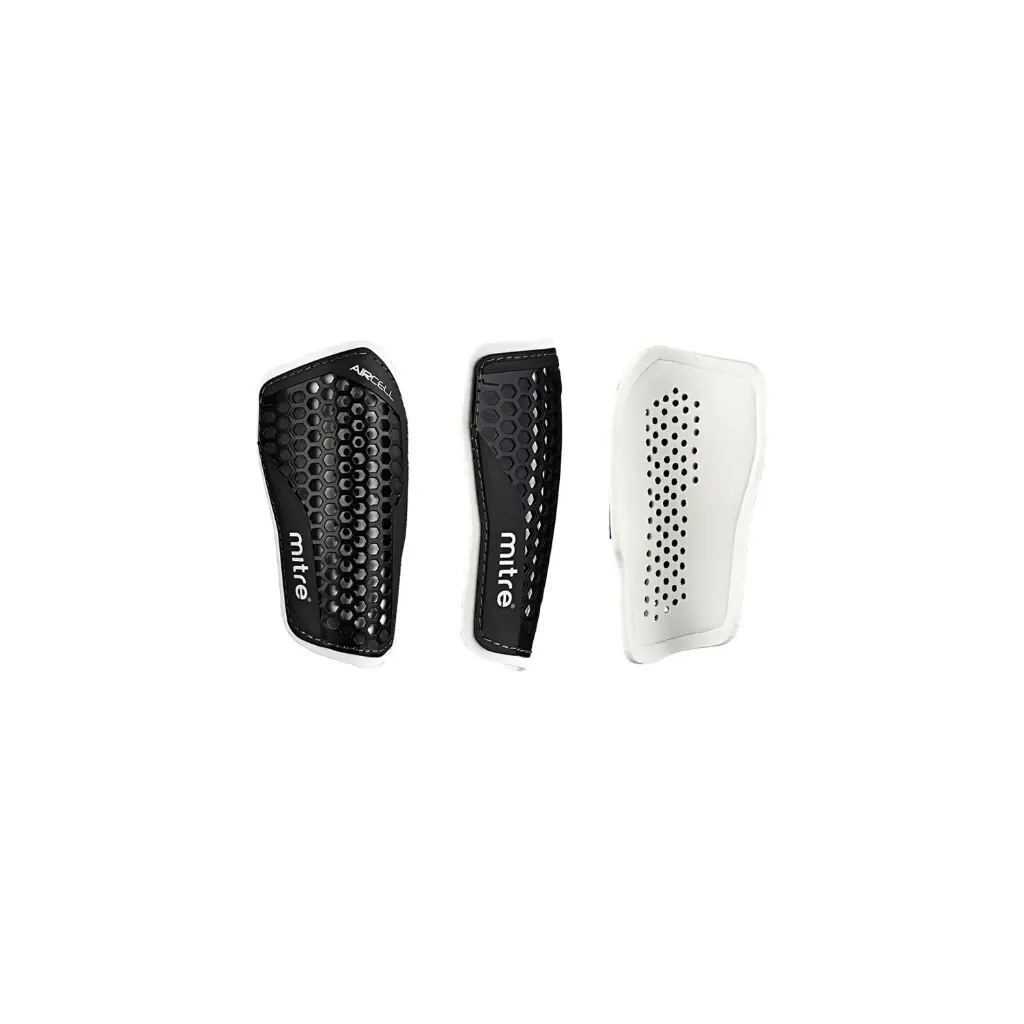 Mitre Aircell Speed shin guards (OM) blackwhite.webp