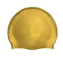 SECOND SKIN SILICONE SWIM CAP GOLD (SWSSSILCG)