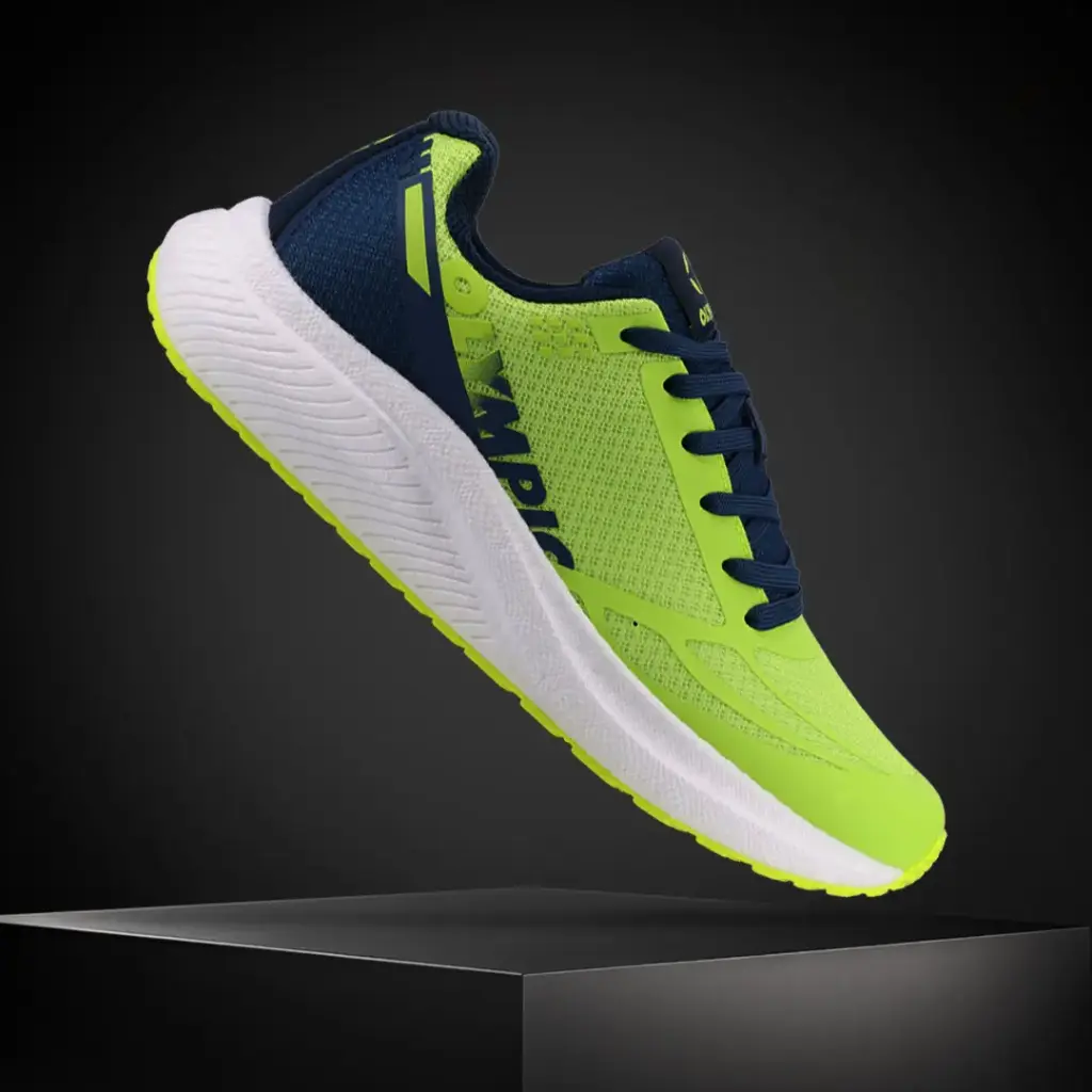 Olympic Men  Bounce 3  Lumo/Yel/Nav size 11