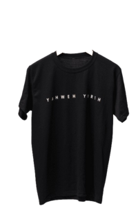 Black embroidered t-shirt