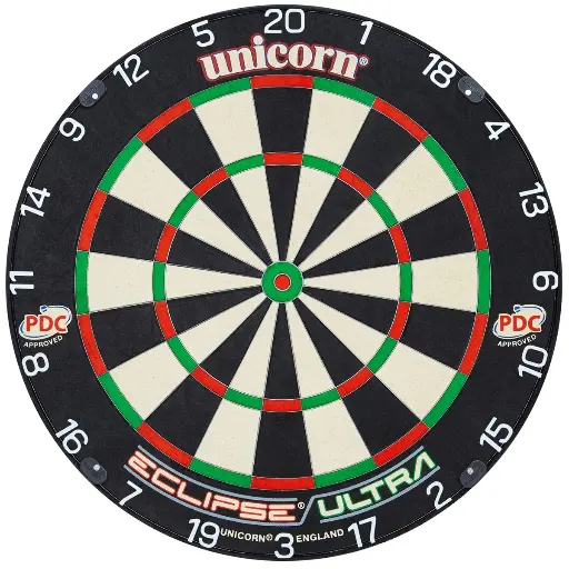 [DA108BOA-EU-18] Unicorn Eclipse Ultra Bristle Dartboard