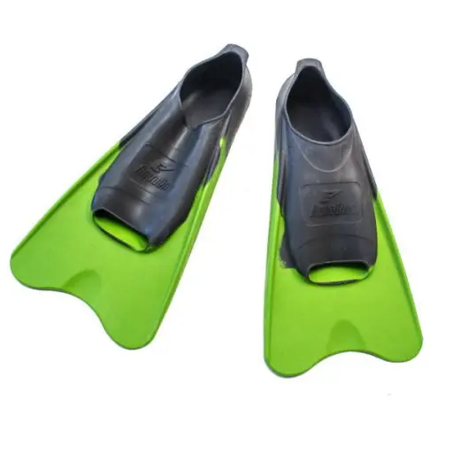 [DWSSW15072] AQUALINE SWIM TRAINING FIN SIZE 13-1 GREEN