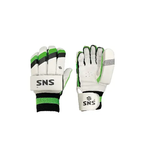 SNS BATTING GLOVES GREEN/WHITE