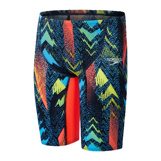 SPEEDO Fastskin Junior Endurance+ Max High Waisted Jammer Dark Teal/Blue/Red(8-15823H824)