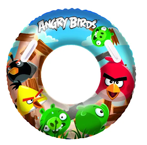 [DWSBES96103] BESTWAY ANGRY BIRDS SWIM RING 91CM(96103)
