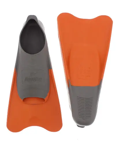 [DWSSW15074] AQUALINE SWIM TRAINING FINS SIZE 3-5 ORANGE(15074)