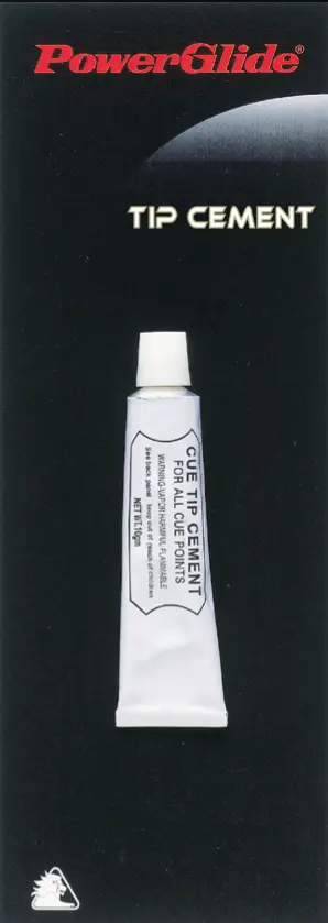 Power glide pool cue tip glue.webp