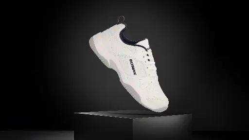 [FWOLYGAMEYW.2] Olympic Youth Game Lace Up White size  2 