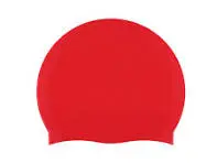 [SWSSSILCLR] SECOND SKIN SILICONE SWIM CAP LIGHT RED B49(SWSSSILCLR)