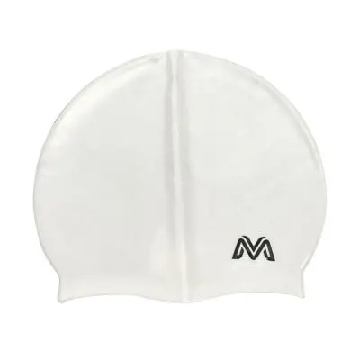 [SWMITSILSCW] MITZUMA SILICONE SWIM CAP WHITE (MITSILSCW)