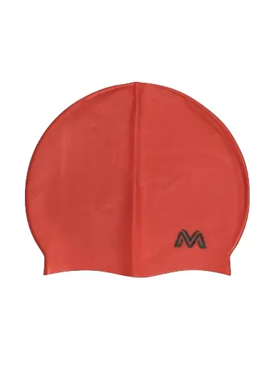 [SWMITSILSCR] MITZUMA SILICONE SWIM CAP RED (MITSILSCR)