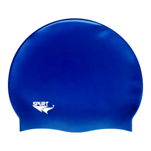 [SWSPSILSCRB] SPURT SILICONE SWIM CAP ROYAL BLUE (SPSILSCRB)
